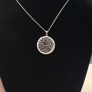 925 Sterling Silver with CZ Diamond Necklace